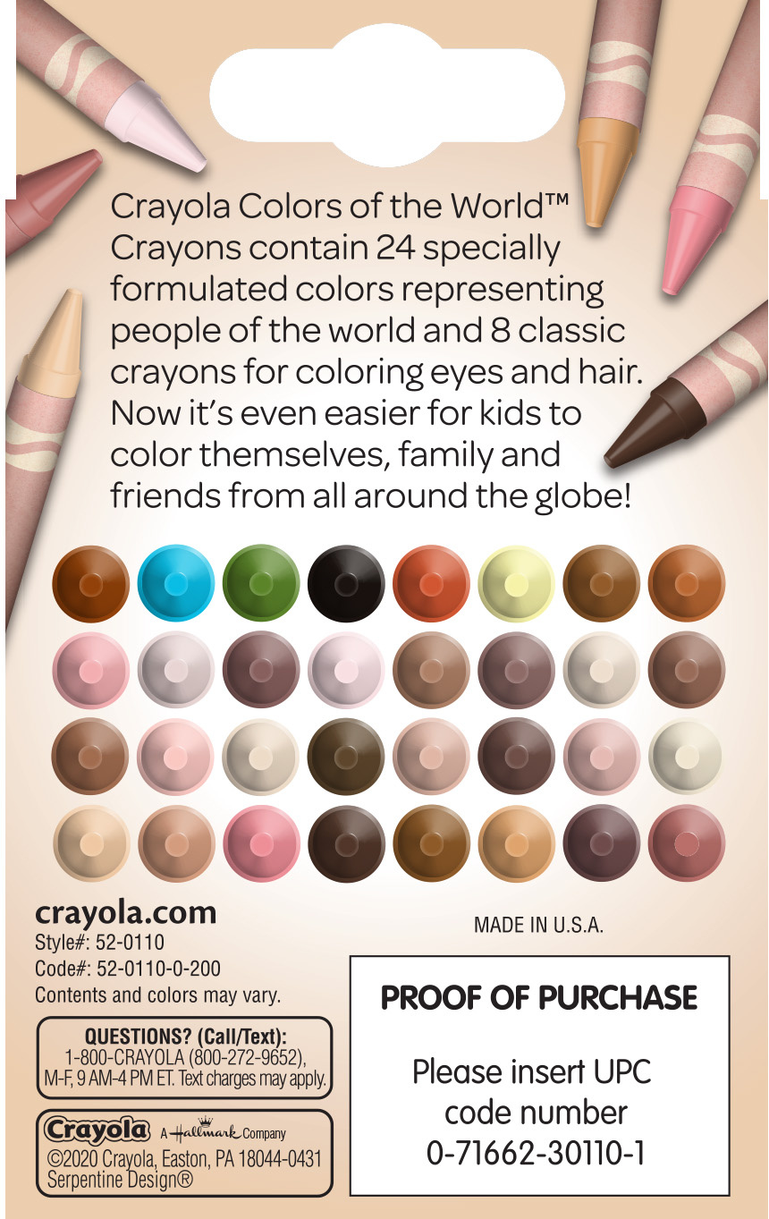 Crayola lance de nouveaux crayons couleur « peau » et c'est une